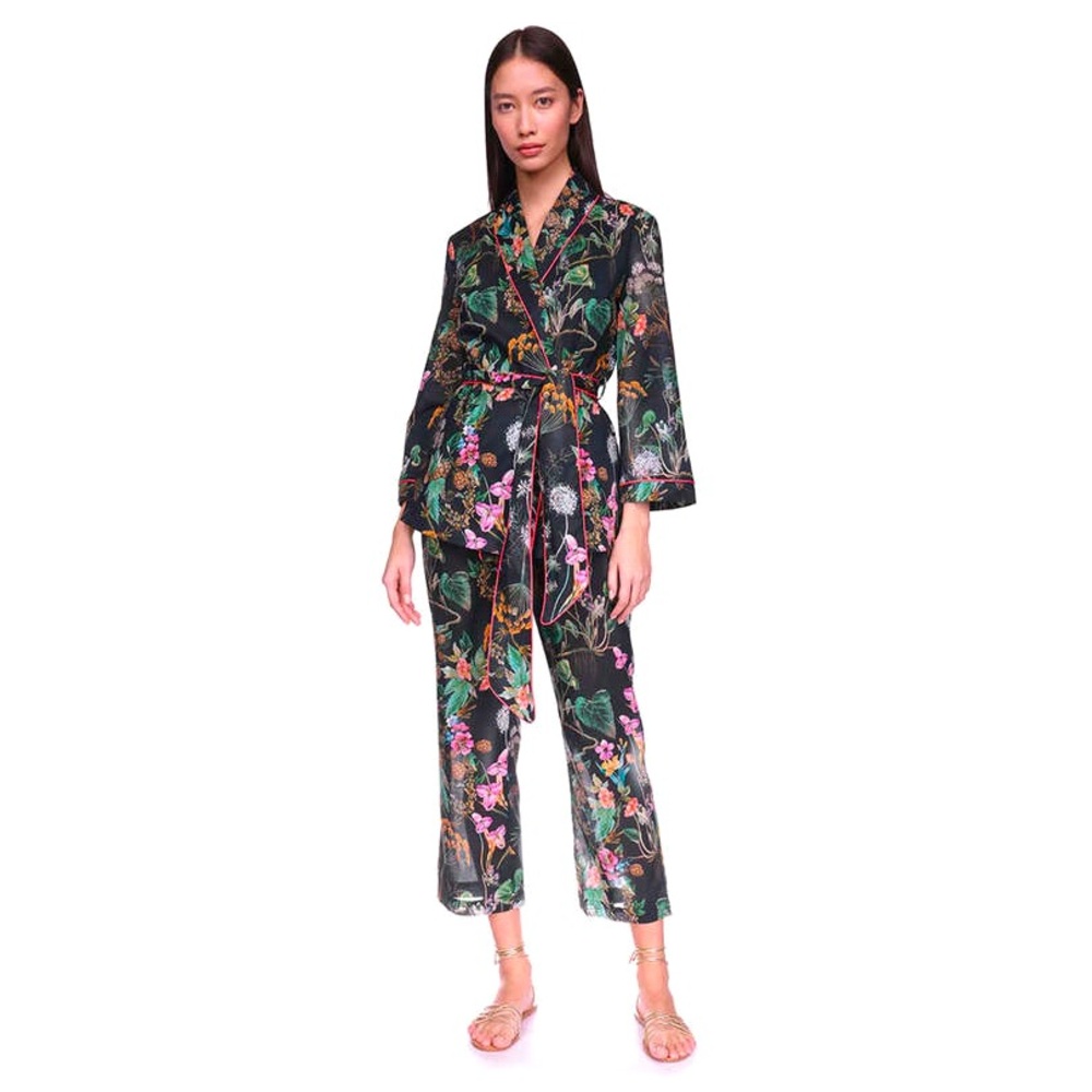 Cara Cara Pellicano lounge set black floral size M